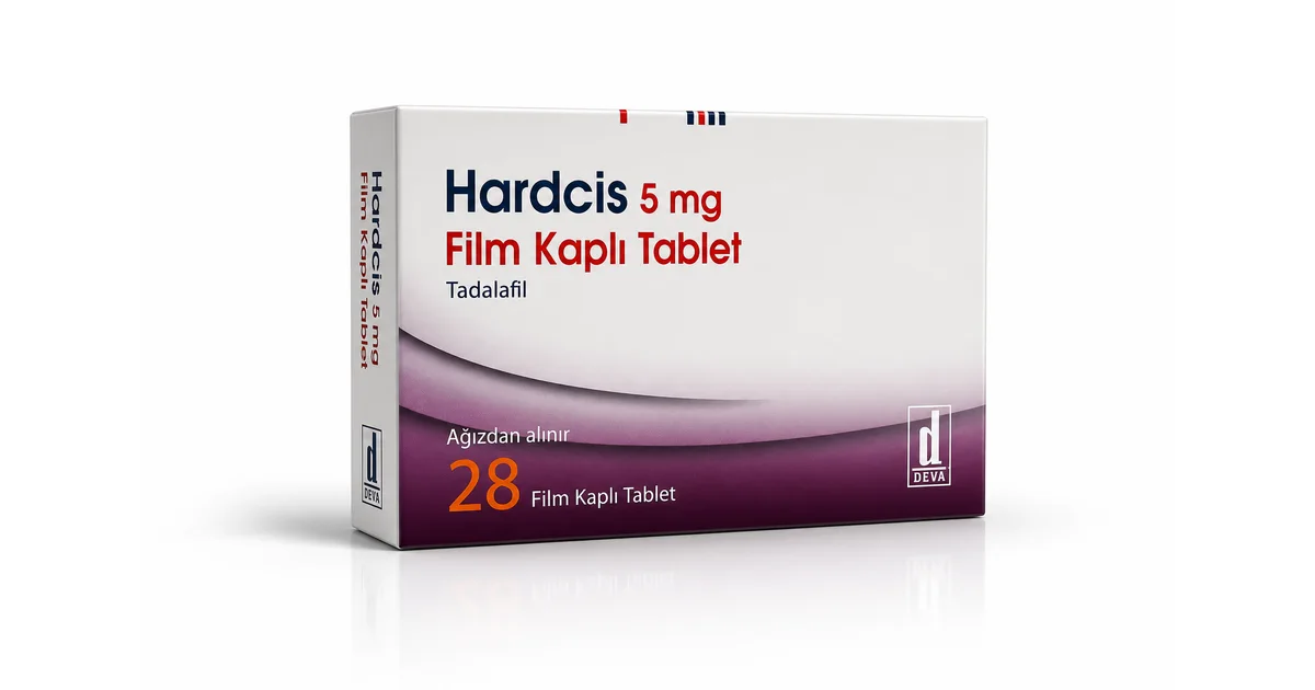 Hardcis 5 mg (Tadalafil 5mg) ürün görseli