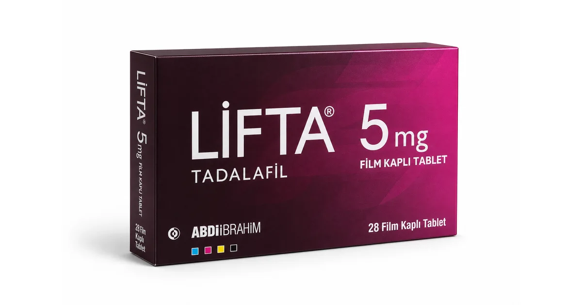 Lifta 5 mg (Tadalafil 5mg) ürün görseli