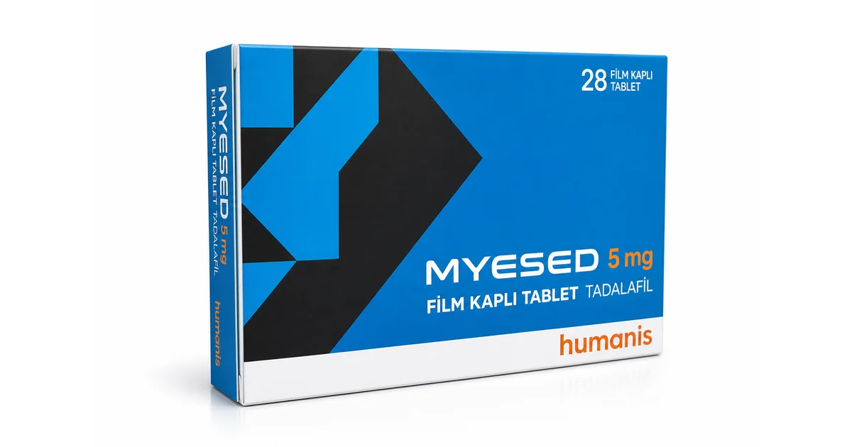 Myesed 5 mg (Tadalafil 5mg) ürün görseli
